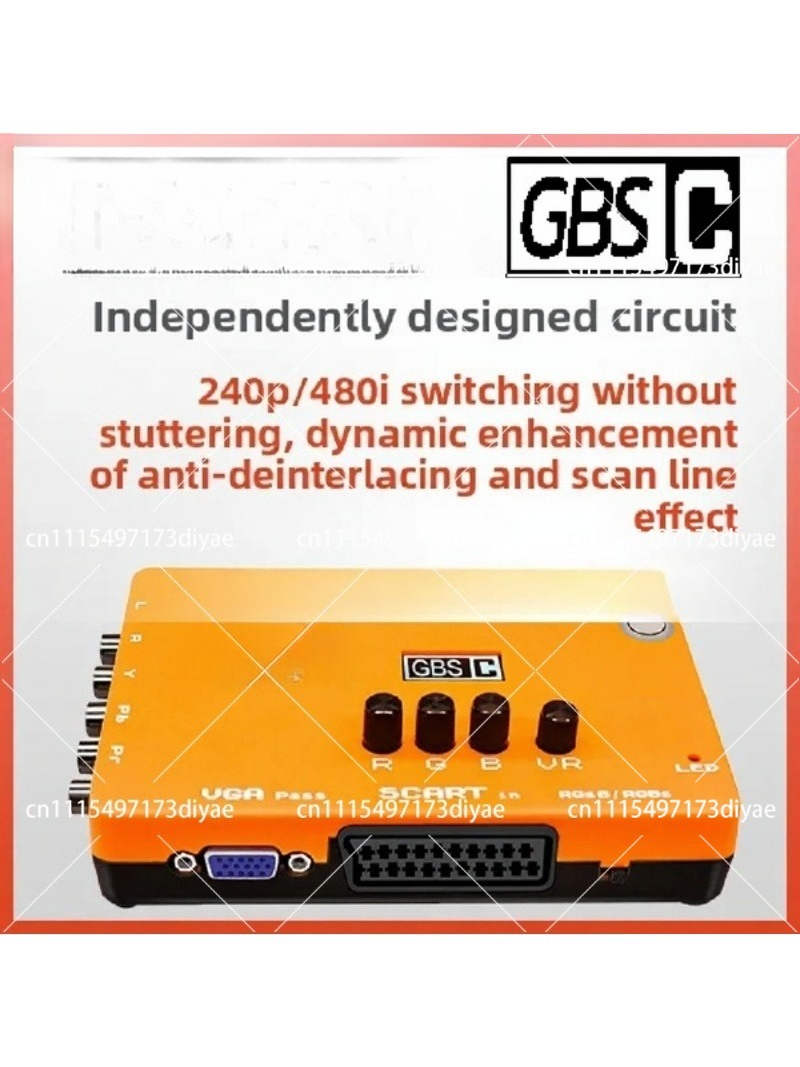 Retro Gaming Videos - Convertitore video GBS-C, alternativa OSSC, scalatore