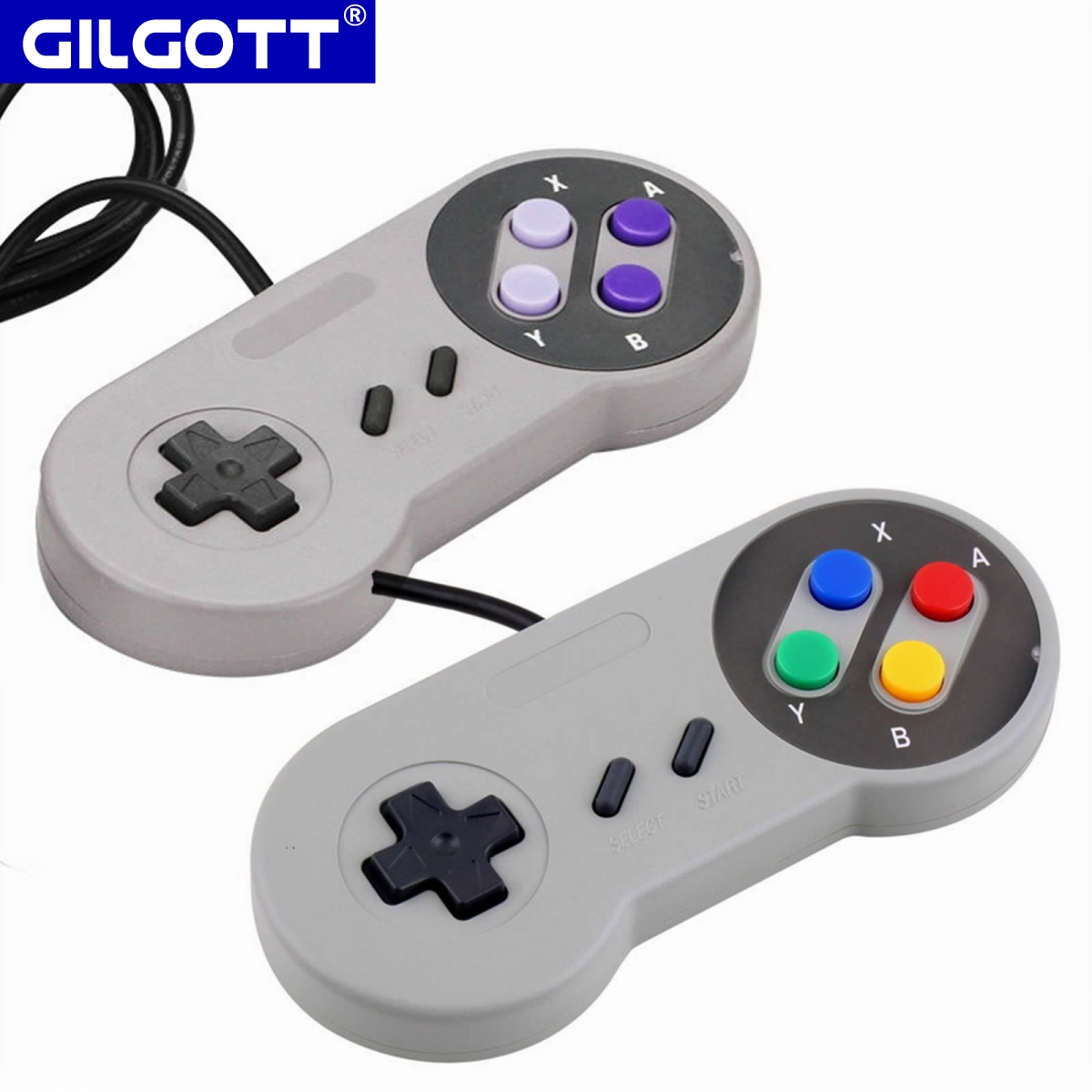 Retro Gaming With Raspberry Pi - 2 pz/set 1.4M Wired USB Controller