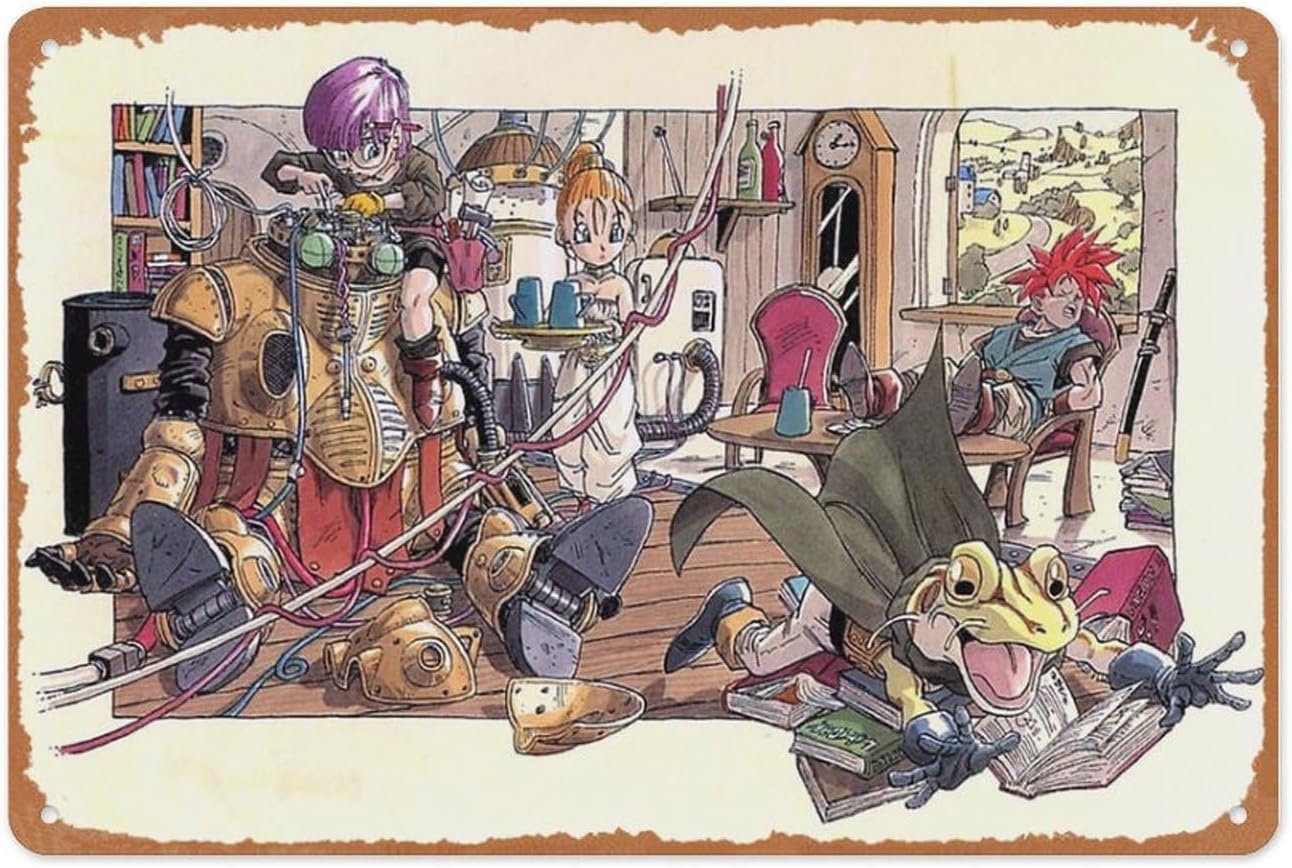 Retro Gaming Videos - Targa in metallo per giochi retrò