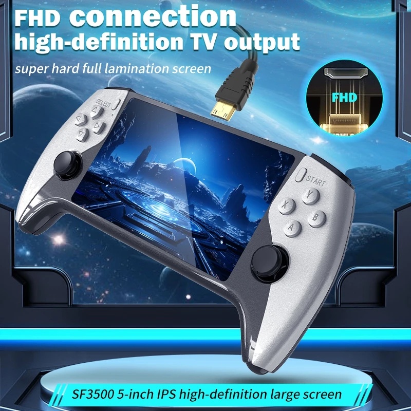 Retro Gaming Download - SF3500 Console Portatile Retrò per Videogiochi,