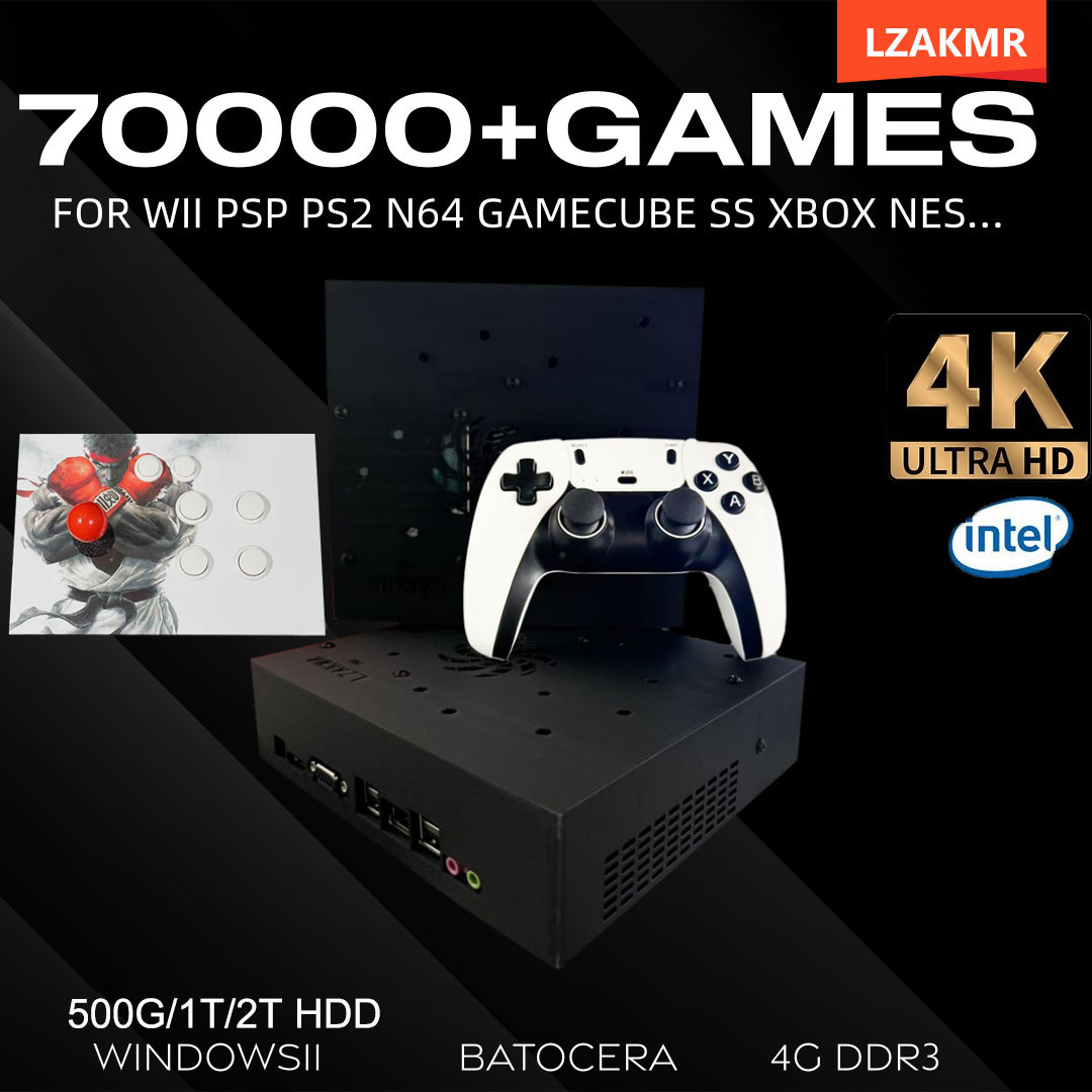 Retro Gaming Gifts - Console di gioco retrò 70000+ giochi