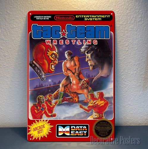 Retro Gaming Videos - Y1, Poster in metallo del videogioco