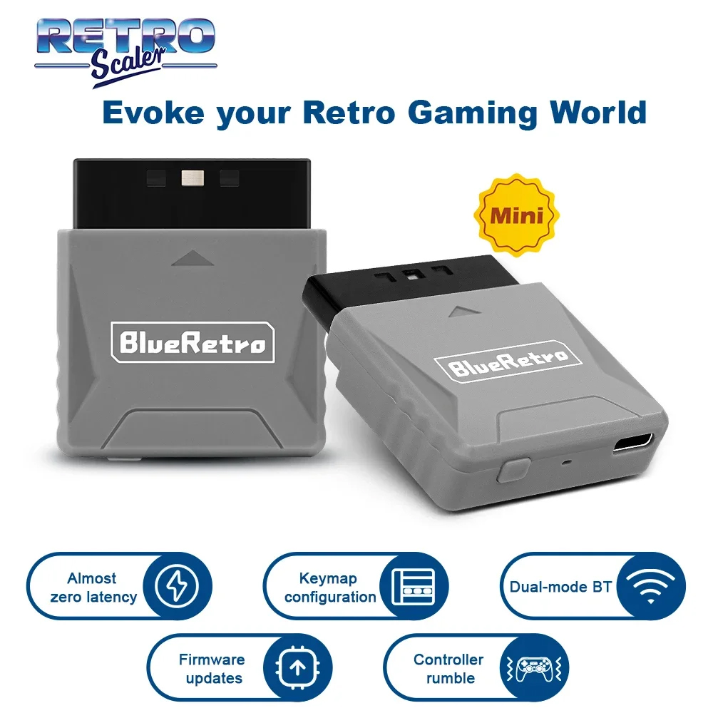 RetroScaler Mini Blueretro Ada - Retro Gaming Upscaler recensione e prezzo