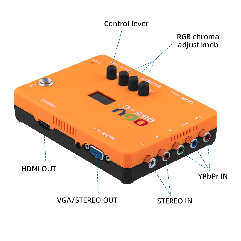 Adattatore AIO ODV-GBS-C OSSC  - Retro Gaming Upscaler recensione e prezzo