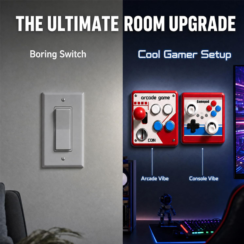 Copertura per Interruttore Luc - Retro Gaming Gifts recensione e prezzo